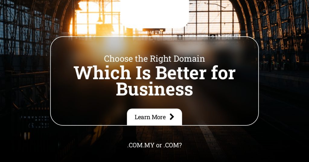 .com.my or .com domain